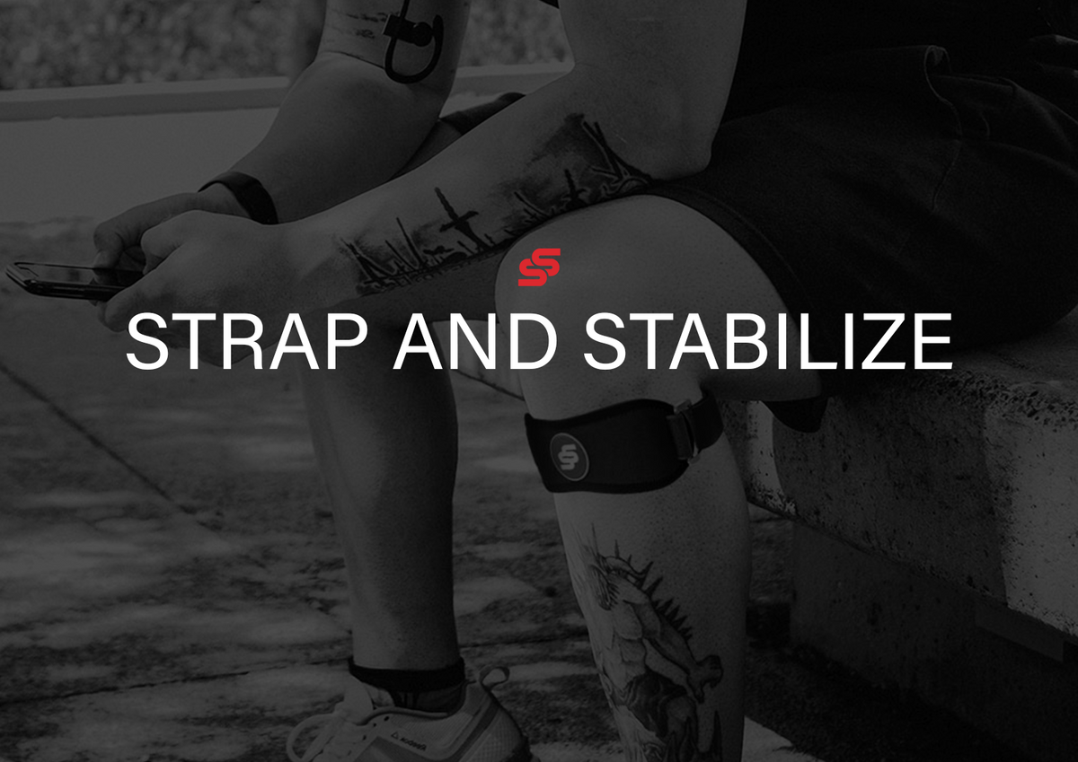 Two Types of Patella Straps Sleeve Stars