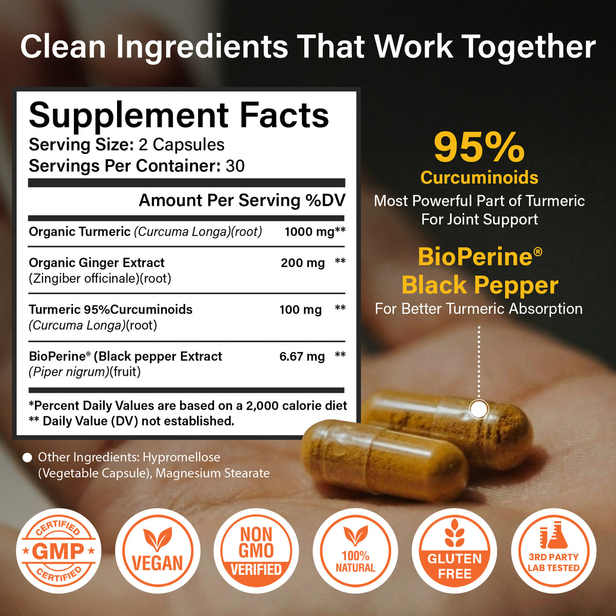 Turmeric Curcumin Supplement