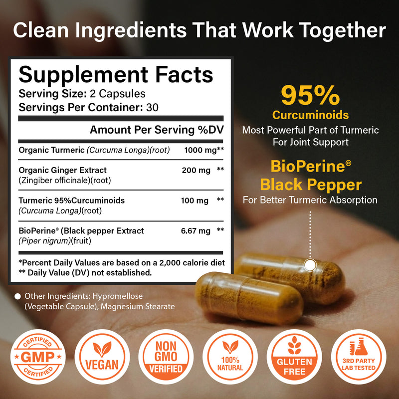 Turmeric Curcumin Supplement &mdash; gallery 3